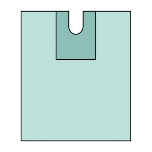 Guardian Adhesive Split Drape 75 x 90cm, Ref:12.T1254 - SD011